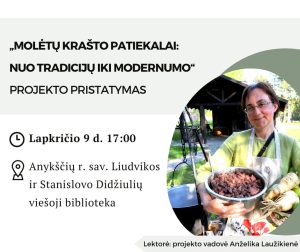 Read more about the article Istorikė Anželika Laužikienė:  „Molėtų krašto patiekalai: nuo tradicijų iki modernumo”