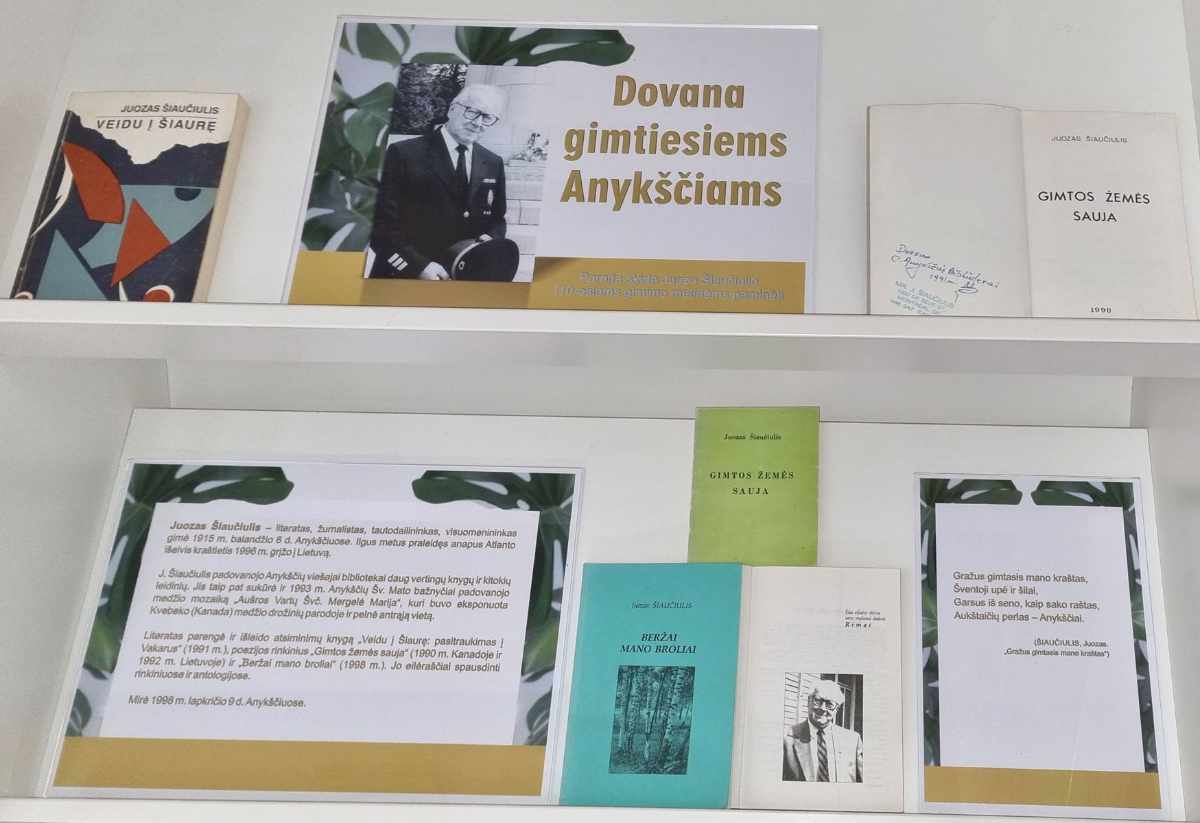 You are currently viewing Paroda „Dovana gimtiesiems Anykščiams“