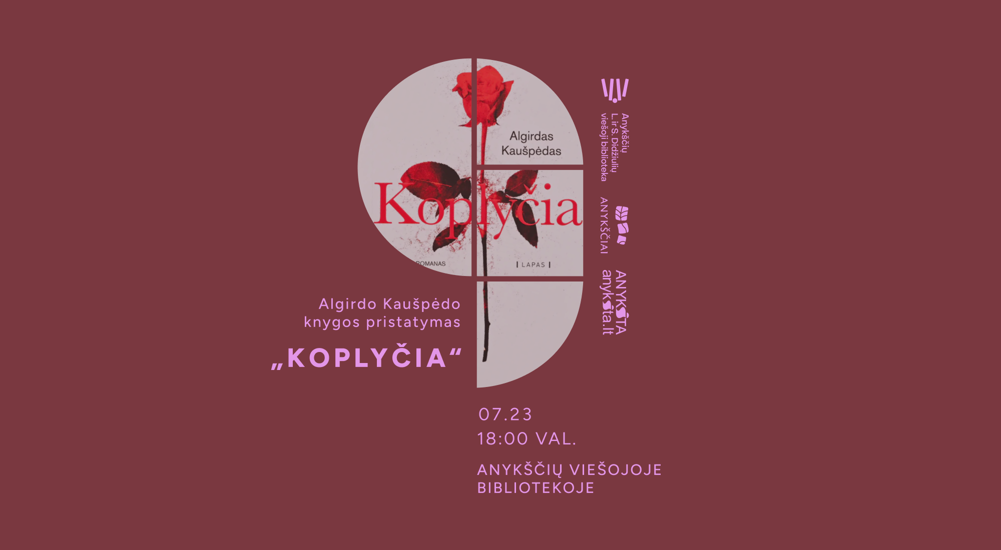 You are currently viewing Kviečiame į A. Kaušpėdo knygos pristatymą