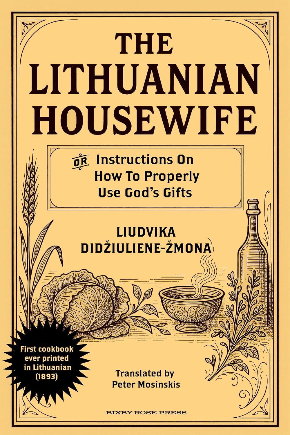 You are currently viewing Žmonos receptų knyga „Lietuvos gaspadinė“ išversta į anglų kalbą