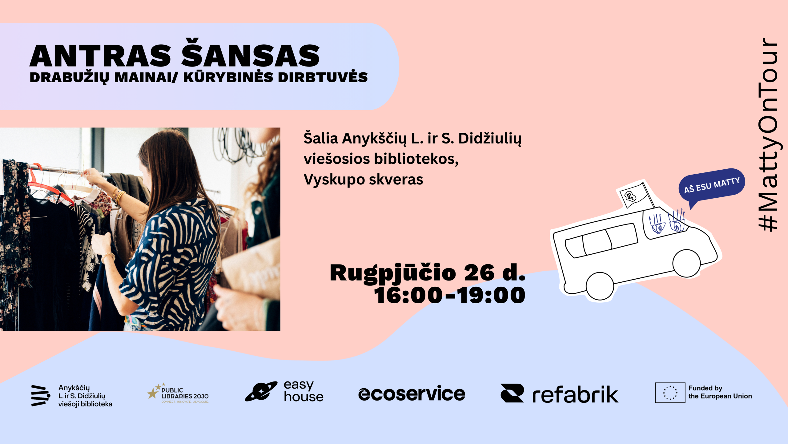 You are currently viewing Make-a-Thek Bus Tour atvyksta į Anykščius!