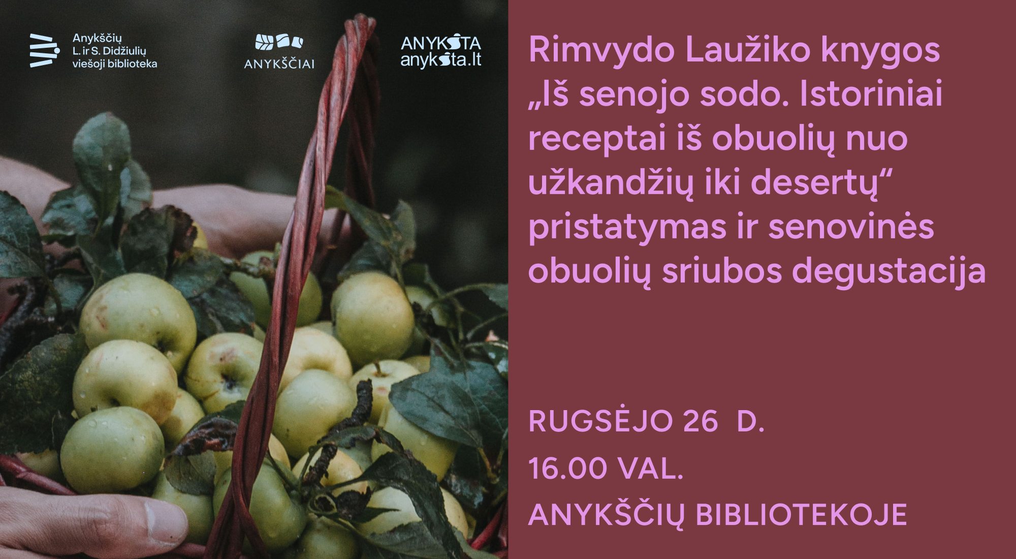You are currently viewing Obuolinės su gastronomijos tyrinėtojais Laužikais!