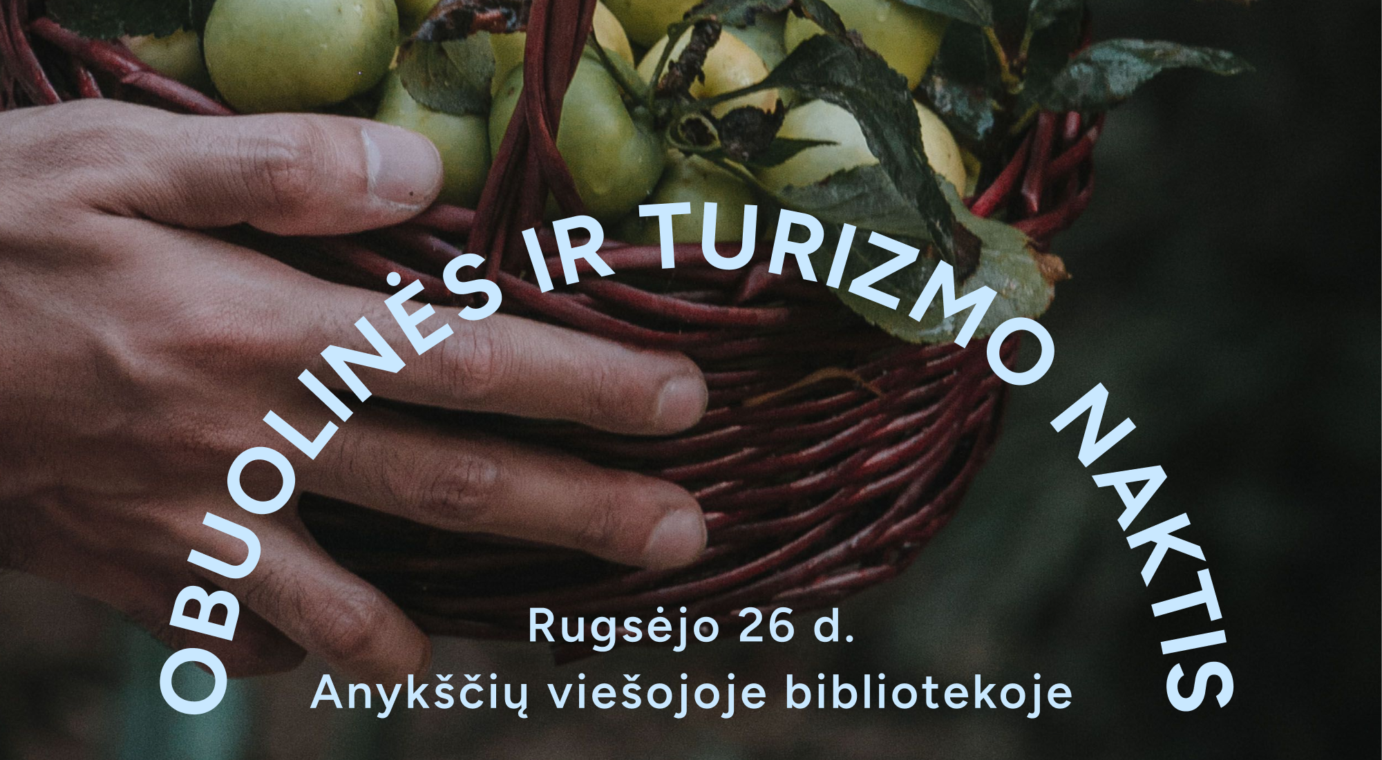 You are currently viewing Obuolinių ir turizmo nakties programa bibliotekoje